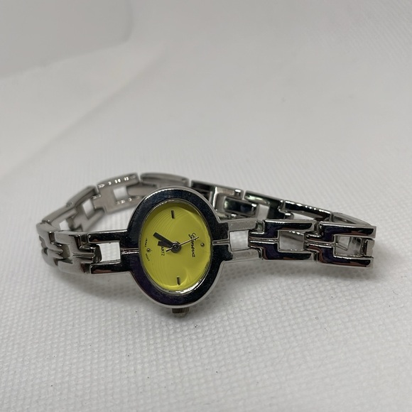 Women’s Geneva Watch - Canary Yellow Face - Y2K Vintage